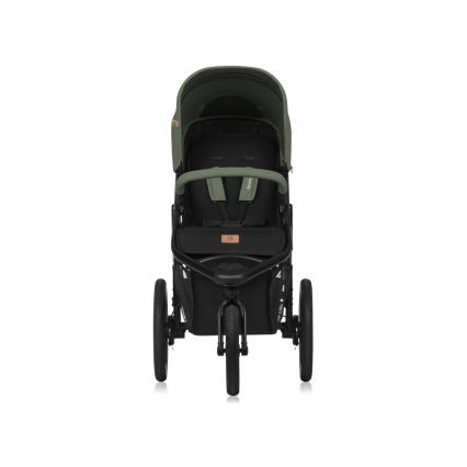 Lionelo - Kinderwagen AZURA schwarz/grün