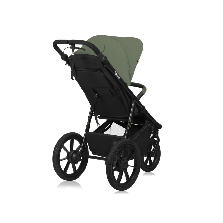Lionelo - Kinderwagen AZURA schwarz/grün