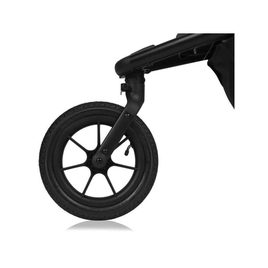 Lionelo - Kinderwagen AZURA schwarz/grün