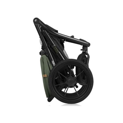 Lionelo - Kinderwagen AZURA schwarz/grün