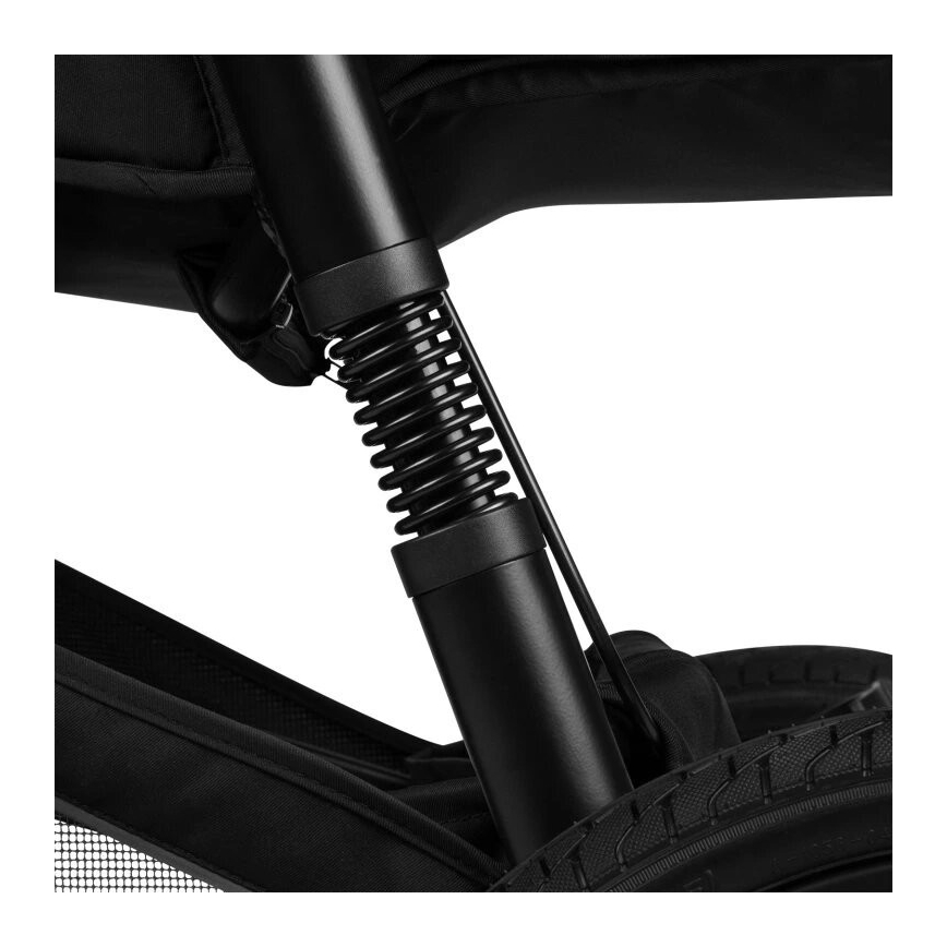 Lionelo - Kinderwagen AZURA schwarz