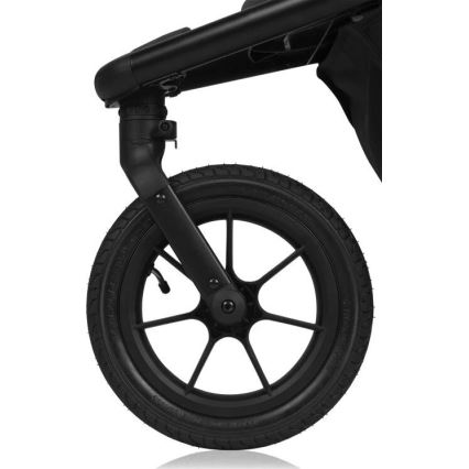 Lionelo - Kinderwagen AZURA schwarz