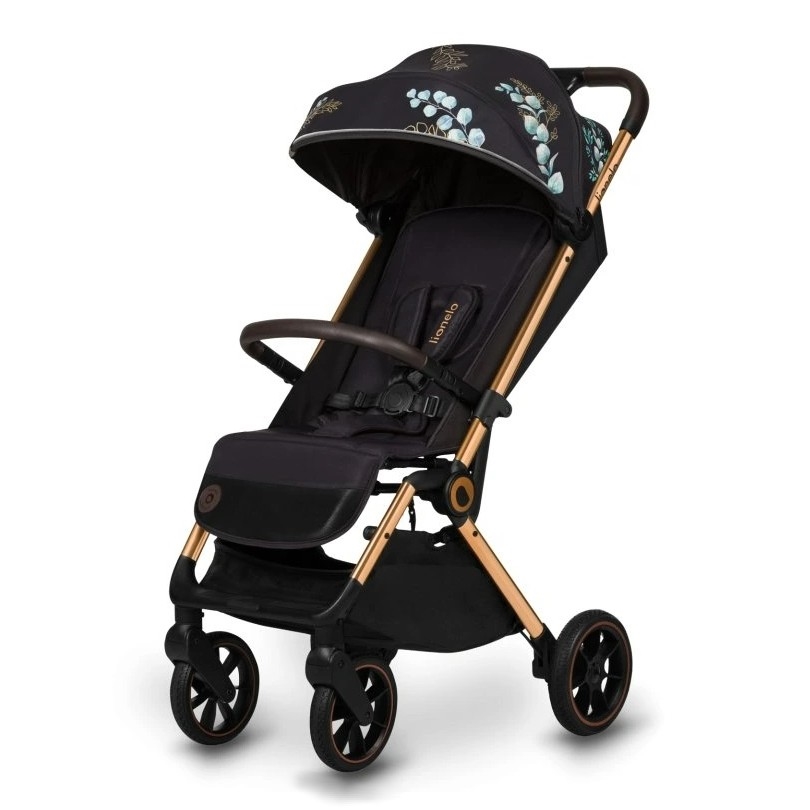 Lionelo - Kinderwagen CLOE schwarz/blau/golden