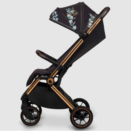 Lionelo - Kinderwagen CLOE schwarz/blau/golden