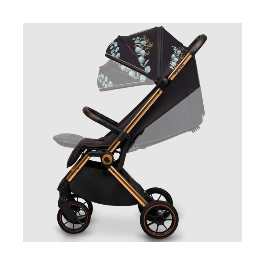 Lionelo - Kinderwagen CLOE schwarz/blau/golden