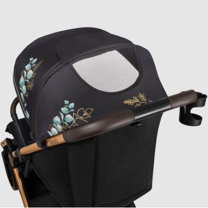 Lionelo - Kinderwagen CLOE schwarz/blau/golden