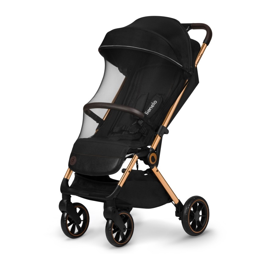 Lionelo - Kinderwagen CLOE schwarz/golden