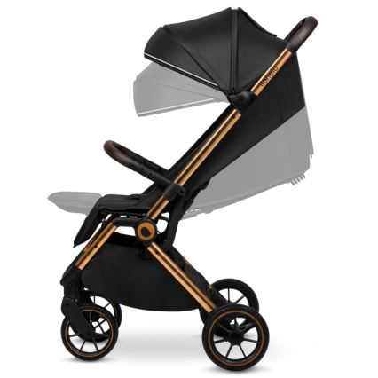 Lionelo - Kinderwagen CLOE schwarz/golden