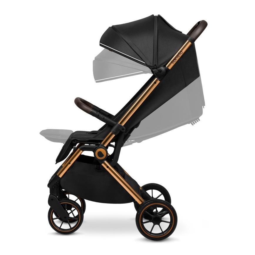 Lionelo - Kinderwagen CLOE schwarz/golden