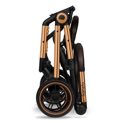 Lionelo - Kinderwagen CLOE schwarz/golden