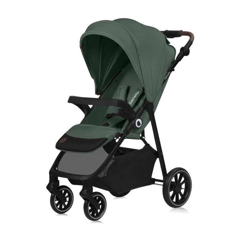 Lionelo - Kinderwagen EMMA ONE grün/schwarz