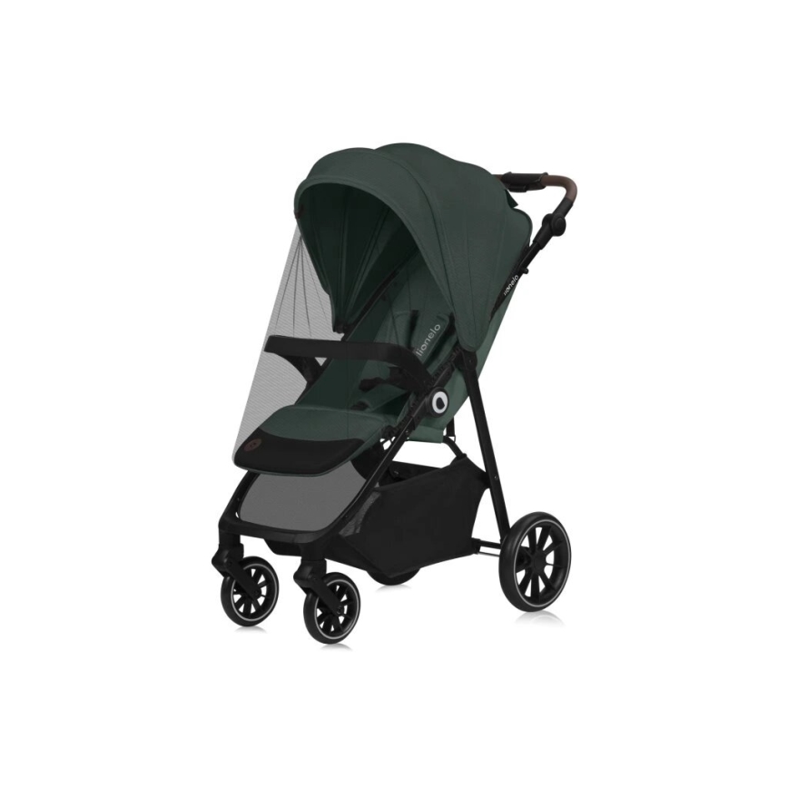 Lionelo - Kinderwagen EMMA ONE grün/schwarz