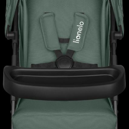 Lionelo - Kinderwagen EMMA ONE grün/schwarz