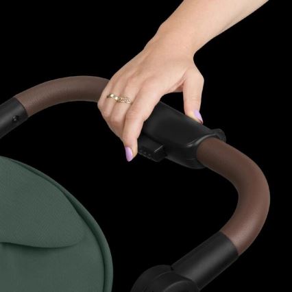 Lionelo - Kinderwagen EMMA ONE grün/schwarz
