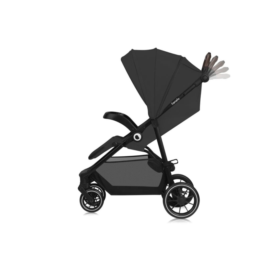 Lionelo - Kinderwagen EMMA ONE schwarz