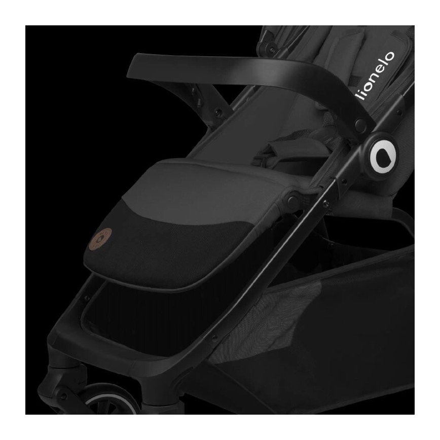 Lionelo - Kinderwagen EMMA ONE schwarz