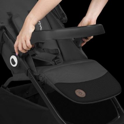 Lionelo - Kinderwagen EMMA ONE schwarz