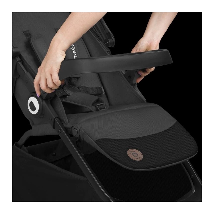 Lionelo - Kinderwagen EMMA ONE schwarz