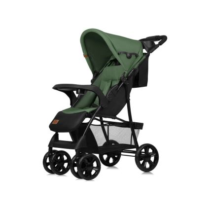 Lionelo - Kinderwagen EMMA PLUS grün/schwarz