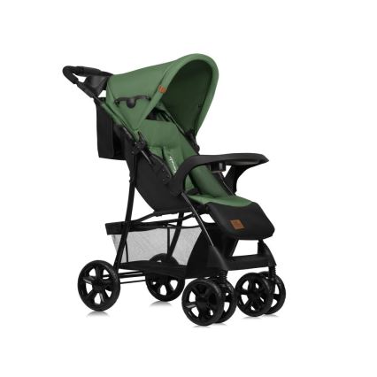 Lionelo - Kinderwagen EMMA PLUS grün/schwarz