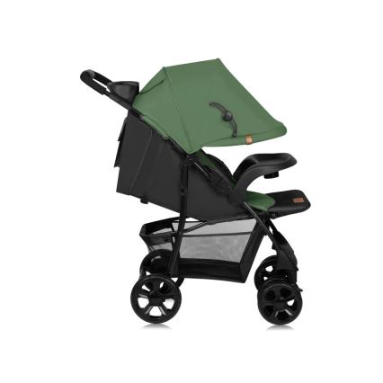 Lionelo - Kinderwagen EMMA PLUS grün/schwarz