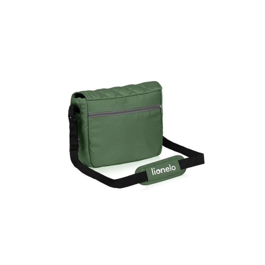 Lionelo - Kinderwagen EMMA PLUS grün/schwarz