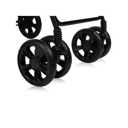 Lionelo - Kinderwagen EMMA PLUS grün/schwarz