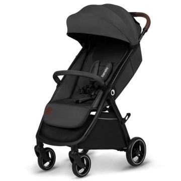 Lionelo - Kinderwagen INGRID dunkelgrau/schwarz