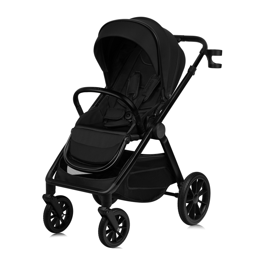 Lionelo - Kombi-Kinderwagen 2-in-1 LAYLA Black Onyx