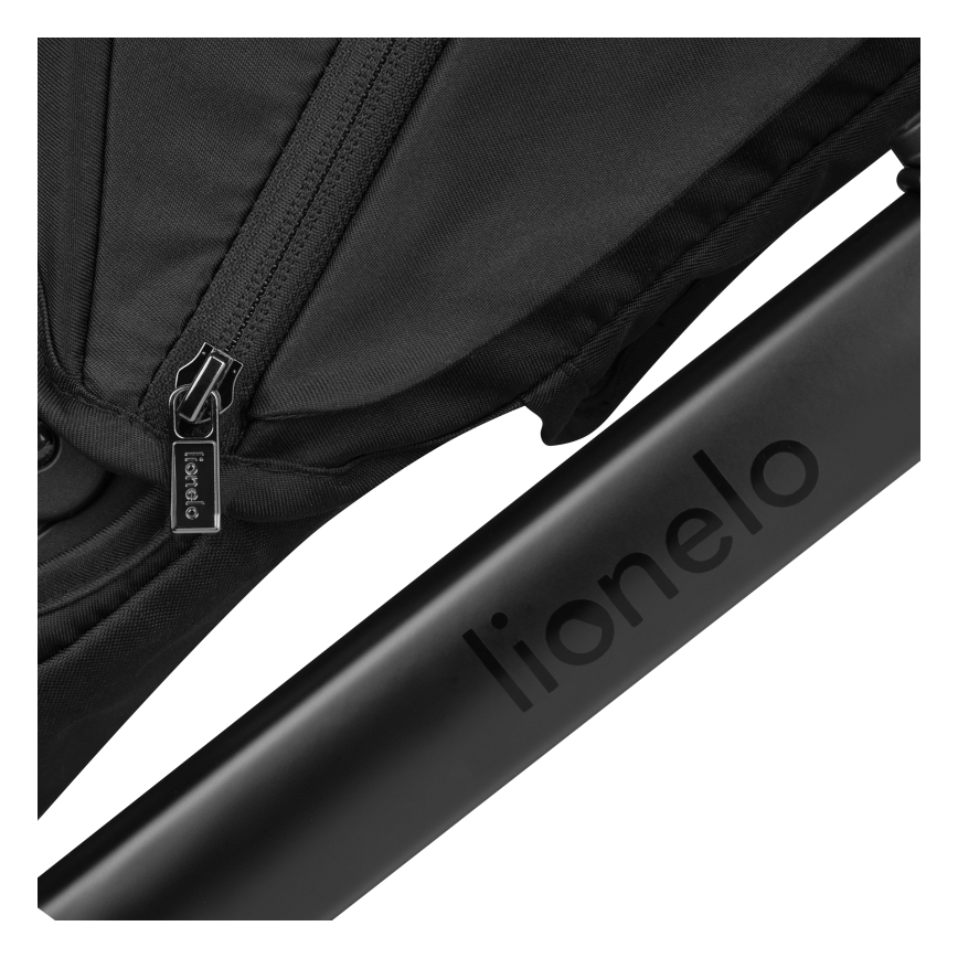 Lionelo - Kombi-Kinderwagen 2-in-1 LAYLA Black Onyx