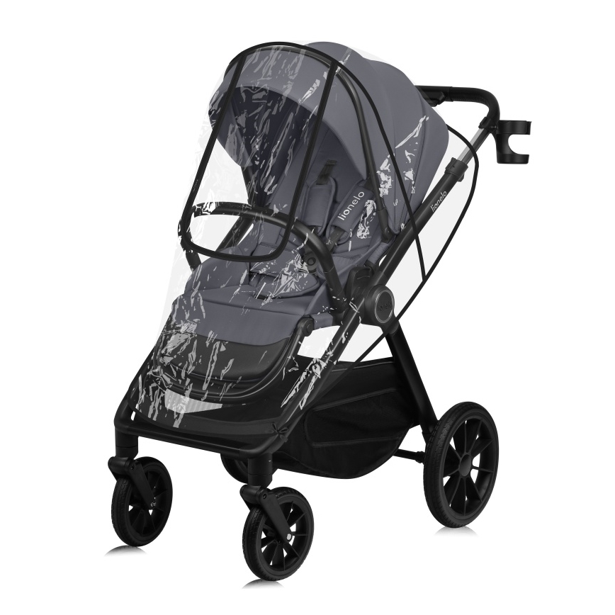 Lionelo - Kombi-Kinderwagen 2-in-1 LAYLA Grey Stone
