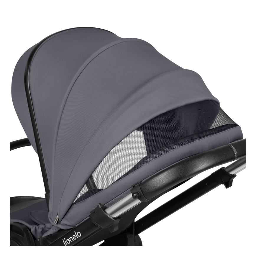 Lionelo - Kombi-Kinderwagen 2-in-1 LAYLA Grey Stone