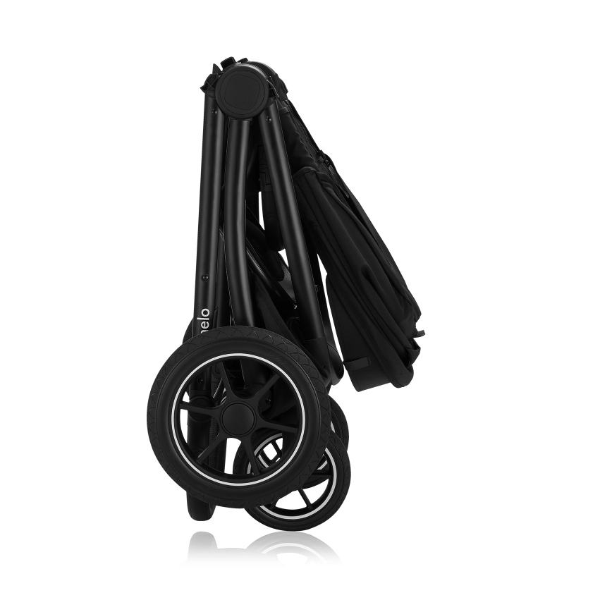 Lionelo - Kombi-Kinderwagen 2-in-1 MERIL Black Onyx
