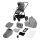 Lionelo - Kombi-Kinderwagen 2-in-1 MERIL Grey Stone