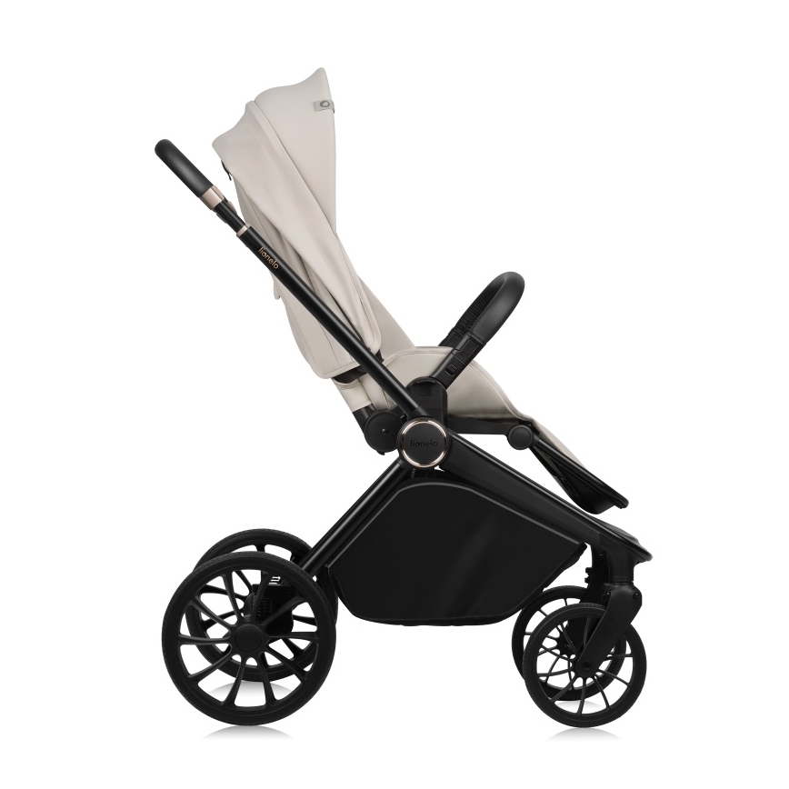 Lionelo - Kombi-Kinderwagen 2-in-1 MIKA PLUS Beige Sand