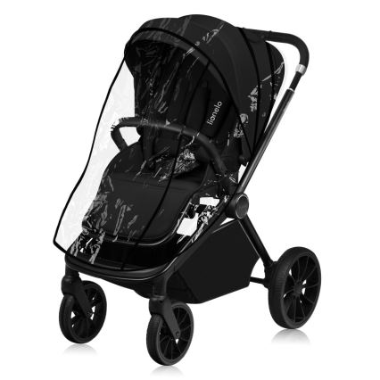 Lionelo - Kombi-Kinderwagen 2-in-1 MIKA PLUS Black Onyx