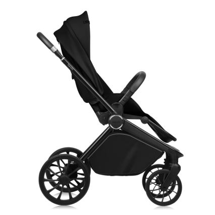Lionelo - Kombi-Kinderwagen 2-in-1 MIKA PLUS Black Onyx