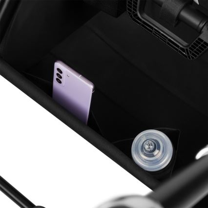 Lionelo - Kombi-Kinderwagen 2-in-1 MIKA PLUS Black Onyx