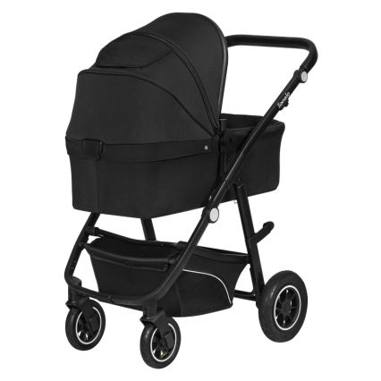 Lionelo - Kombi-Kinderwagen 3-in-1 BIANKA Schwarzer Onyx