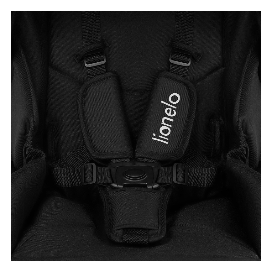 Lionelo - Kombi-Kinderwagen 3-in-1 MERIL Black Onyx