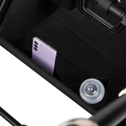 Lionelo - Kombi-Kinderwagen 3-in-1 MIKA PLUS Braun-Rost