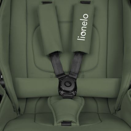 Lionelo - Kombi-Kinderwagen 3-in-1 MIKA PLUS Olivgrün