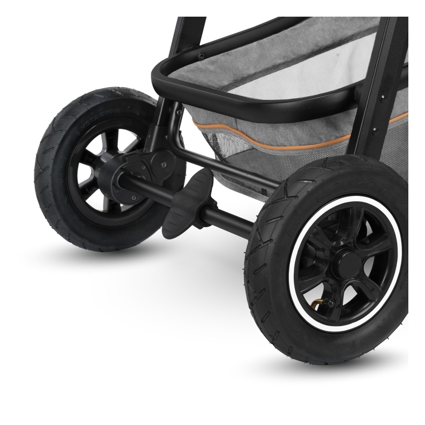 Lionelo - Kombikinderwagen 2-in-1 AMBER Grey Stone
