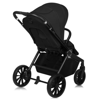 Lionelo - Kombikinderwagen 2-in-1 MIKA PLUS Onyx-Schwarz