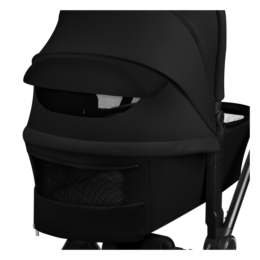 Lionelo - Kombikinderwagen 2-in-1 MIKA PLUS Onyx-Schwarz