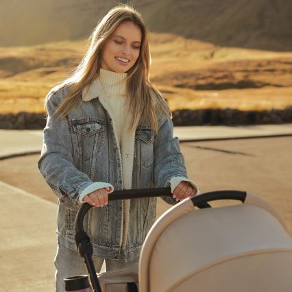 Lionelo - Kombikinderwagen 3-in-1 MERIL Grey Stone
