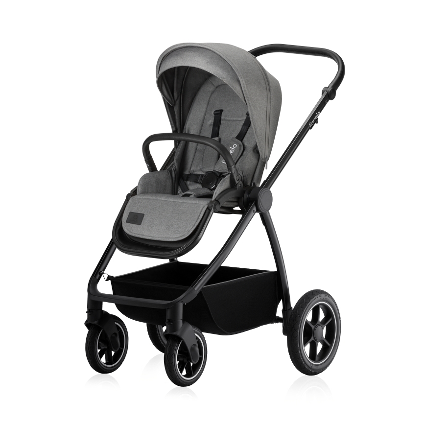Lionelo - Kombikinderwagen 3-in-1 MERIL Grey Stone