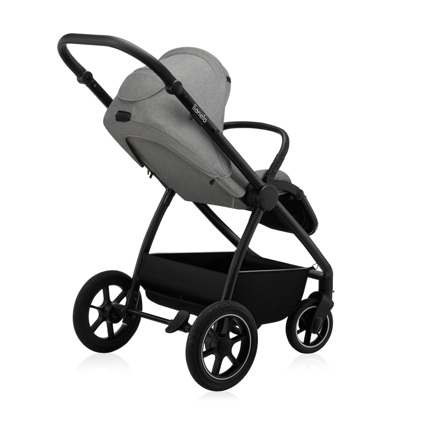 Lionelo - Kombikinderwagen 3-in-1 MERIL Grey Stone