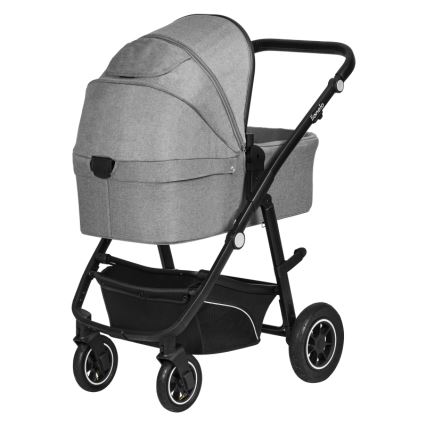 Lionelo - Kombinierter 3-in-1 Kinderwagen BIANKA Grey Stone