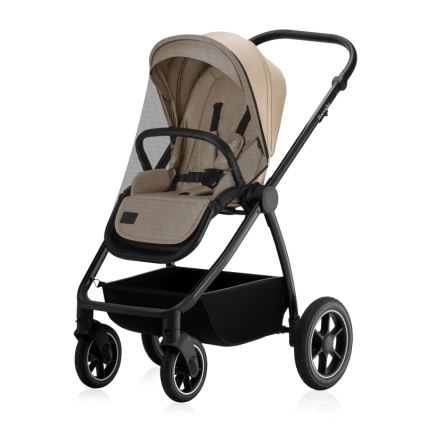 Lionelo - Kombinierter 3-in-1-Kinderwagen MERIL Beige Sand